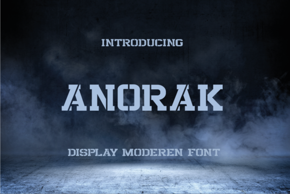 Anorak Font for Bold Web Design