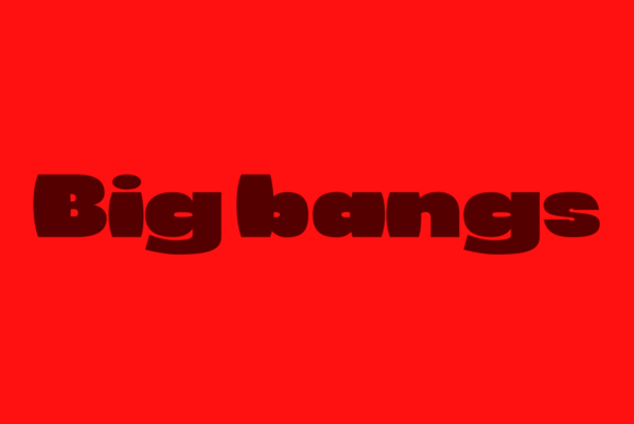 Big Bangs Font for Bold Campaign Designs