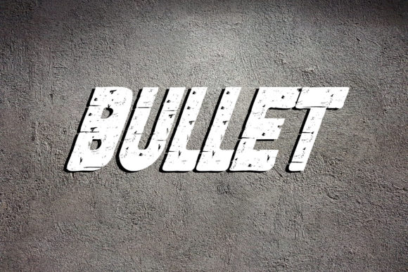 Bullet Font for Editorial Design and Content Creation