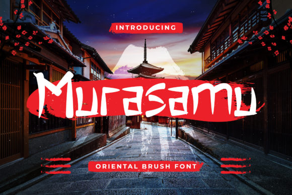 Discover Murasamu: A Japanese-Inspired Display Font for Modern Branding