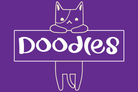 Doodles: A Playful Display Font for Modern Editorial Design