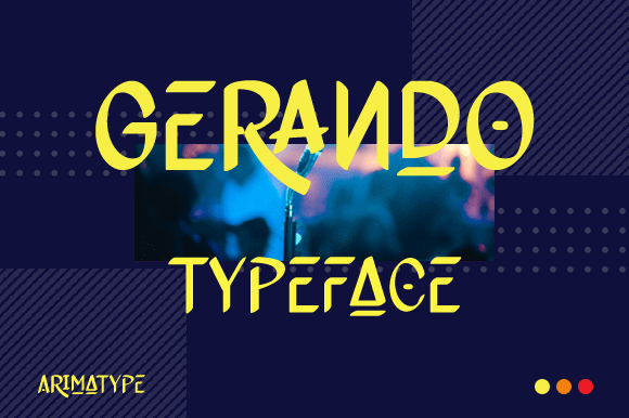 Gerando: A Modern Display Font for Editorial Design