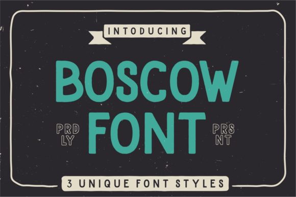 How Boscow Font Elevated My Bakery’s Brand Identity