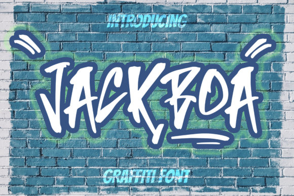 Jackboa: A Street-Art-Inspired Font for Editorial Design