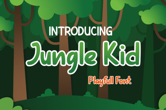 Jungle Kid Font for Editorial Design and Creative Projects