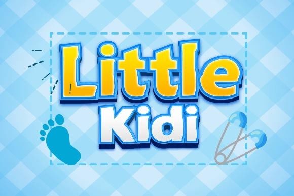 Little Kidi: A Playful Font for Polished Branding