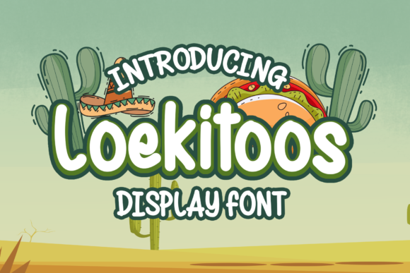 Loekitoos: A Quirky Font for Handmade Creations