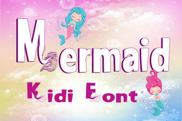 Mermaid Kidi Font for Handmade Creations