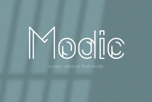 Modic Font Review for Campaign Design