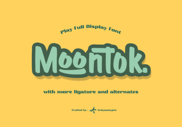 Moontok: A Friendly Font That Elevates Brand Design