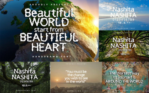 Nashita Font for Eye-Catching Campaign Designs