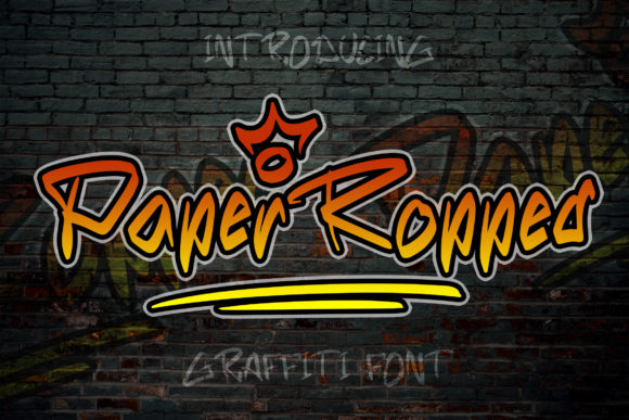 Paper Ropped Display Font Review