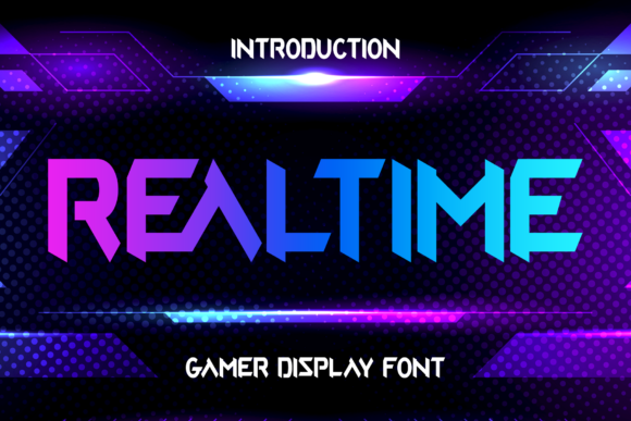 Realtime Font for Bold Digital Campaigns