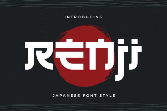 Renji: A Simple Japanese-Inspired Display Font