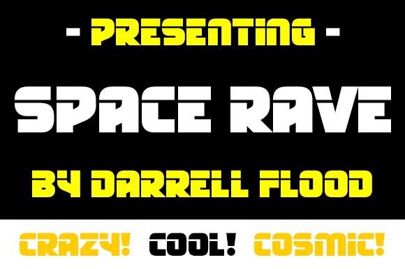Space Rave: The Font That Boosts Futuristic Campaigns