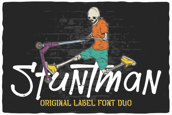 Stuntman Font Review for Modern Campaign Design