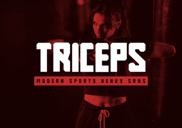 Triceps Display Font Review for Real-World Design